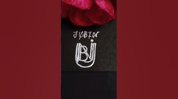 Jubin logo design comments your name like, share, subscribe #youtubeshorts #viralshort #logodesgin