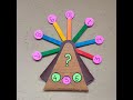 Before And After Number Wheel Craft Learn Before And After Mathematics Activity 