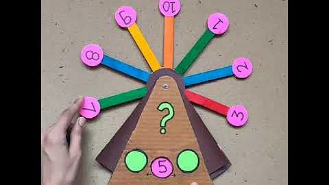 Before and after number Wheel craft | Learn Before and After | Mathematics activity