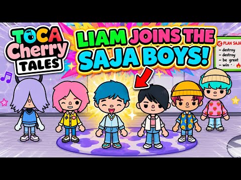 Liam join SAJA BOYS?! - Let's Play Toca Life World