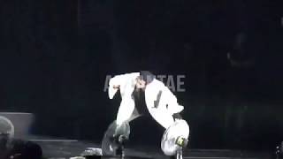170607 WINGS TOUR HIROSHIMA - V BEING SO CUTE DURING BLOOD, SWEAT AND TEARS