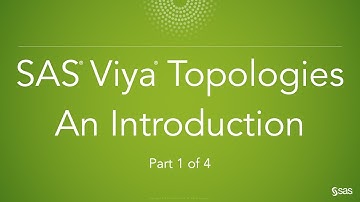 SAS Viya Topologies – An Introduction