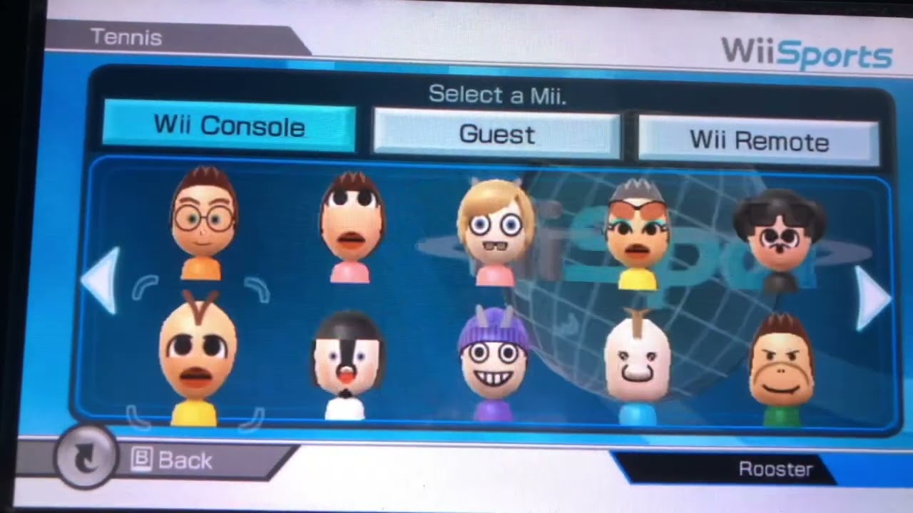 Wii  セット 早い者勝ち‼︎！ Wii Sports - All Characters - YouTube
