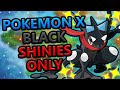 Can You Beat Pokemon X With Only Black Shinies?