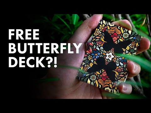 レアデック　Butterfly Butterfly Bicycle Playing Cards