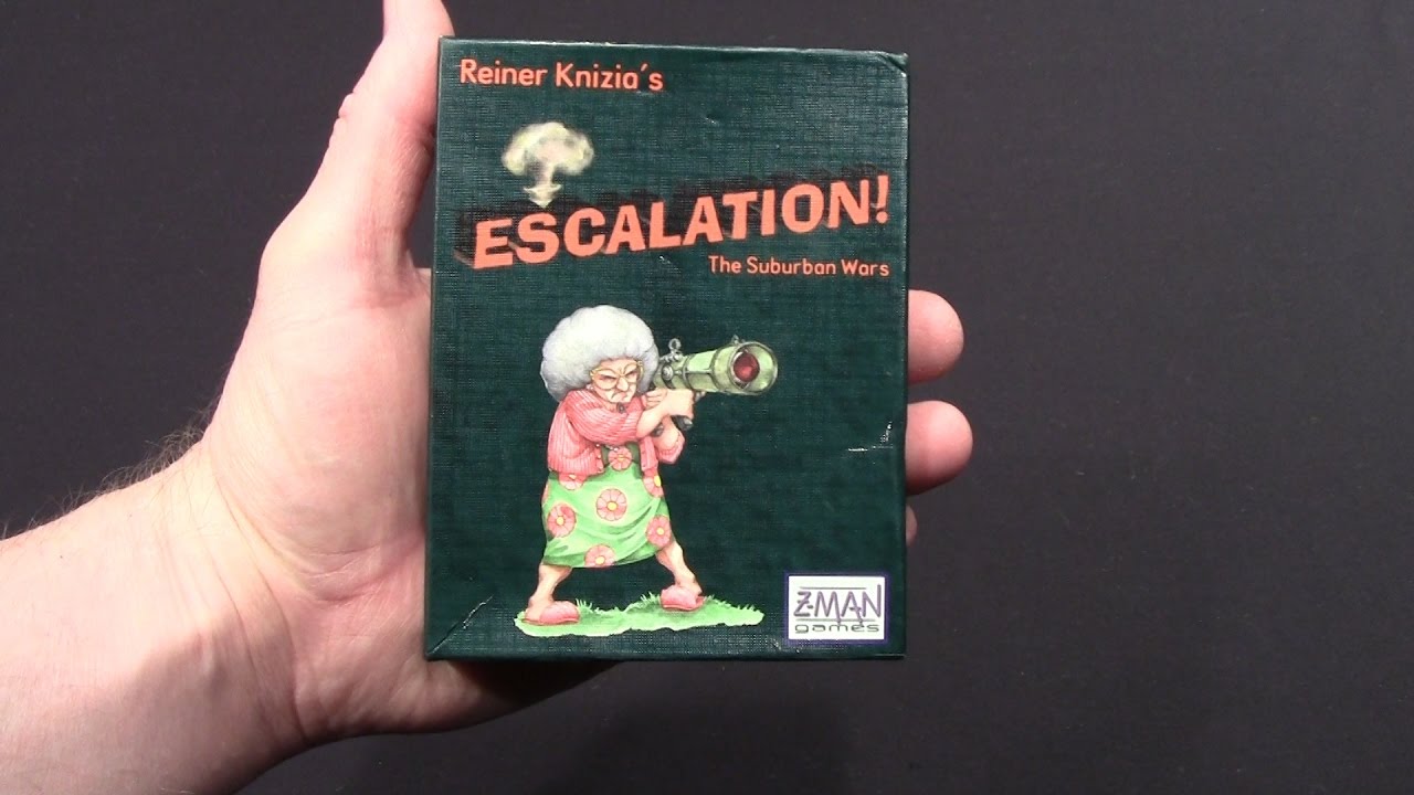 Escalation - A Card Game by Reiner Knizia (Z-Man Games)