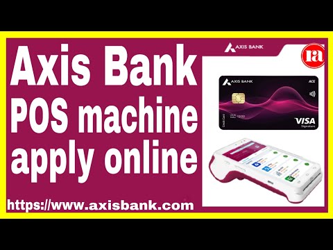 Axis bank pos machine apply online  || How to apply axis bank pos machine ||