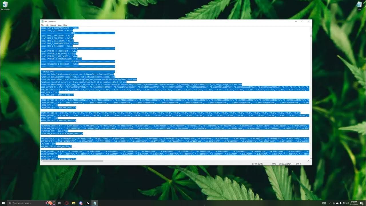 Rust no recoil macro Logitech 2024 [ 1MS ] - YouTube
