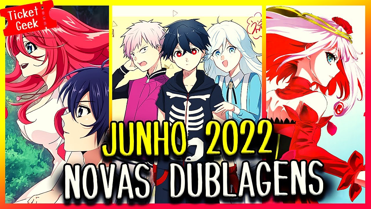 Junho: estes são os novos animes dublados da Crunchyroll