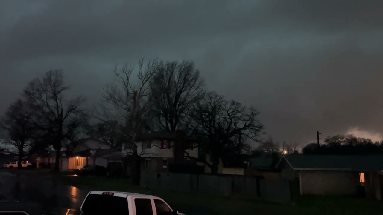 Storms Sand Springs 6 March 2026. 