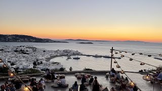 Vacation on Mykonos Island, Greece