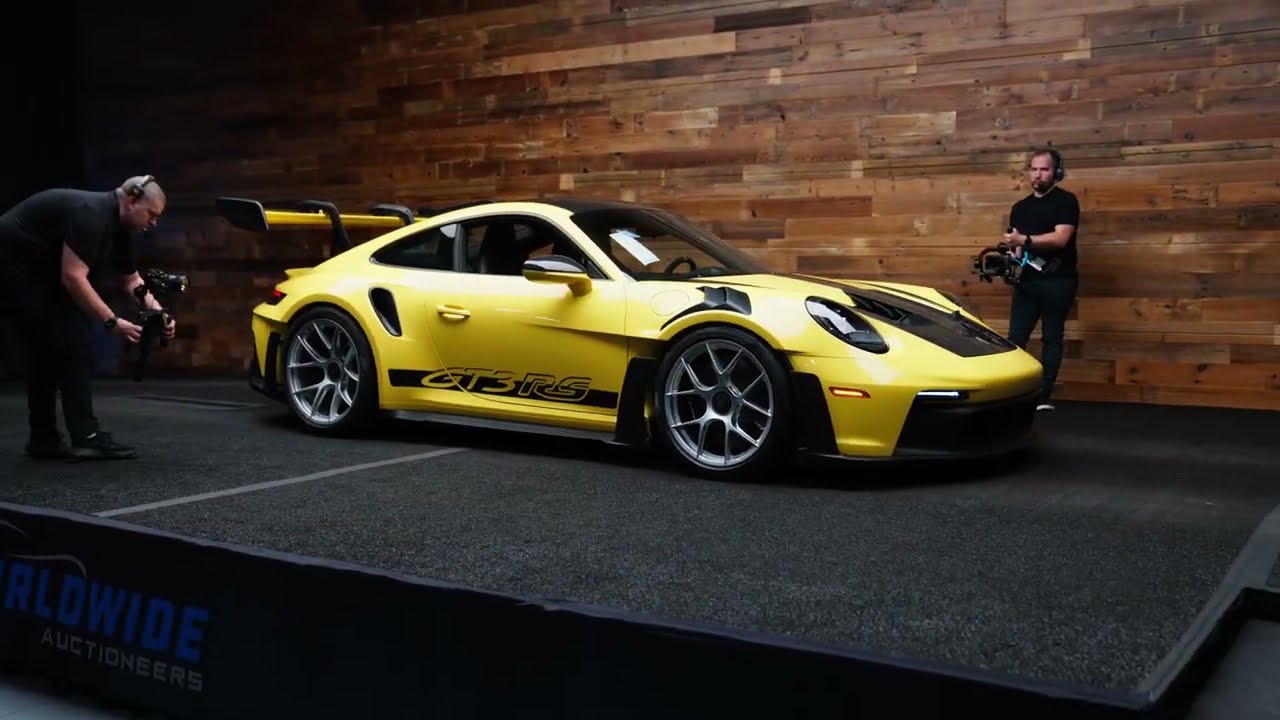 2024 Porsche 911 GT3 RS🚨SOLD❗ at the 55th Annual Auburn Auction
