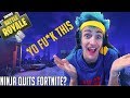 Ninja Quits Fortnite