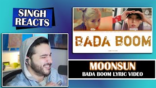 MOONSUN (Moonbyul x Solar) - Bada Boom Lyric Video Reaction!