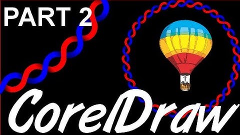 Corel Draw Tips & Tricks Distort Tool VS Polygon Tool Part 2