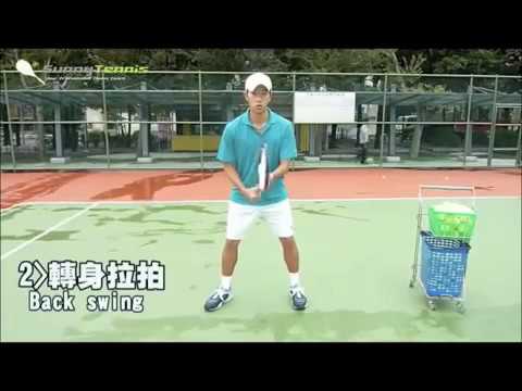 【陽光網球】正手拍基本動作教學【SUNNY TENNIS】Basic forehand technique