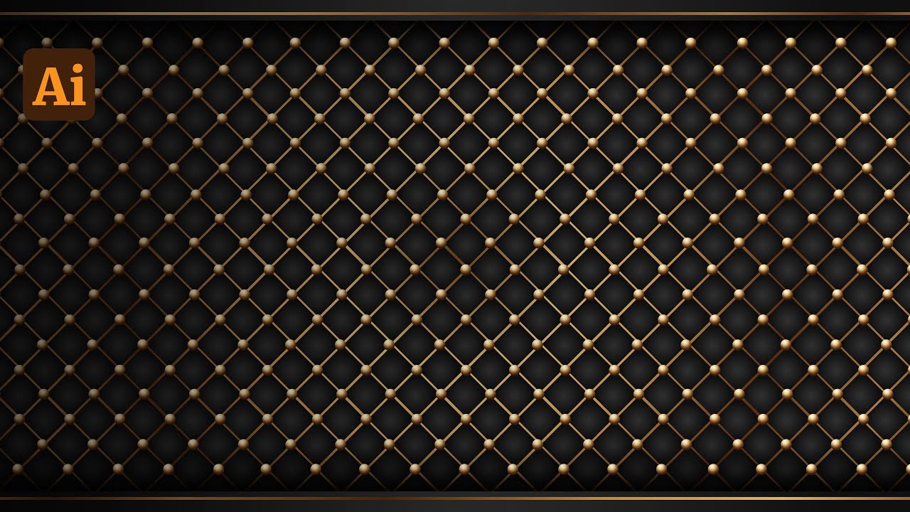 How to make luxury background in illustrator | Background design ...