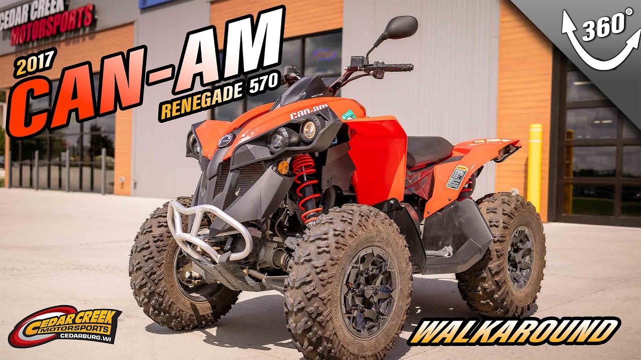 Walkaround | 2017 Can-Am® Renegade® 570