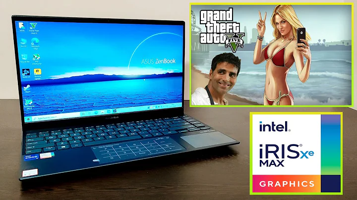 Revisão de Jogo GTA5 no Asus ZenBook 14!