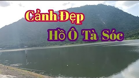 Cảnh Đẹp Về Chiều Trên Hồ Ô Tà Sóc Tại Lương Phi, Tri Tôn, An Giang