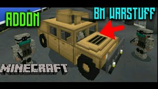 MINECRAT PE BM WARSTUFF ADDON 1.2.20.1 2018 screenshot 3