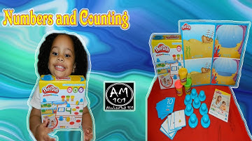 Learning numbers and counting using Play-Doh’s Shape & Learn | unboxing and review