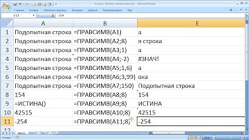 как ... вырезать определенное количество символов с конца строки Excel
