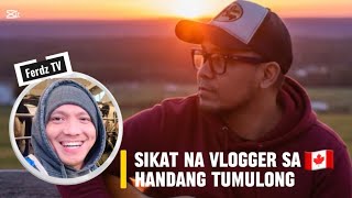 Isa Sa Mga Kilalang Vlogger Na Talagang Tumutulong Sa Kapwa Pinoy Dito Sa Canada Buhay Canada