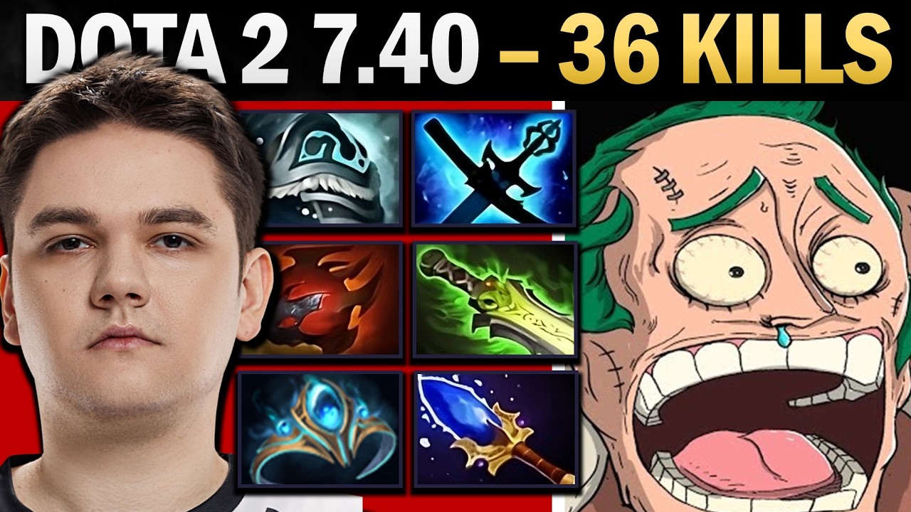 Pudge Pro Carry with 36 Kills and Ethereal - Dota 7.41