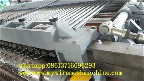 New type Fully automatic gabion wire mesh machine