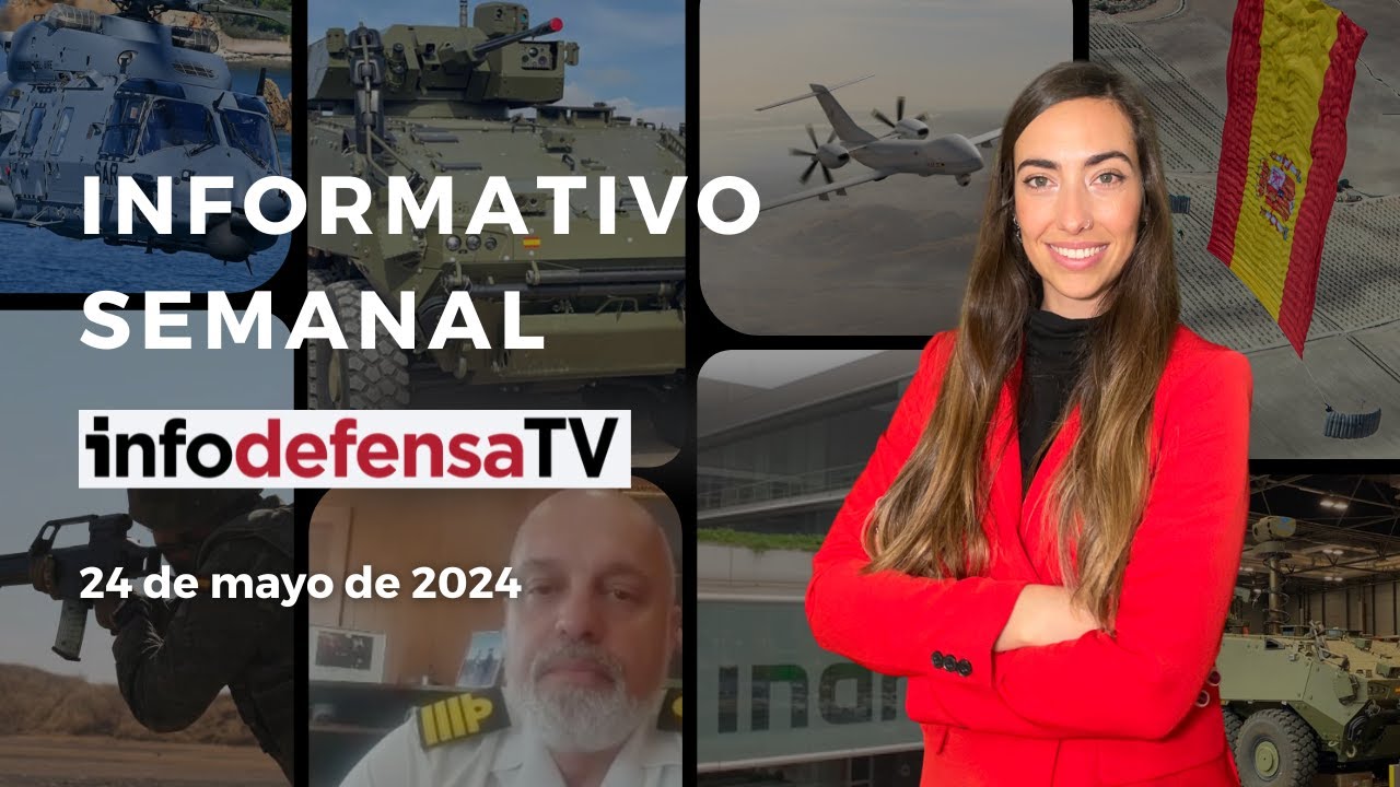 Informativo Semanal | 24/05/24 | Extensión de la vida de los Harrier y el sistema de IA para los 8x8