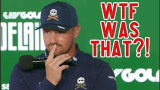HE TOPPED IT! 💀 Bryson’s "Embarrassing" Moment and Incredible 66 at LIV Adelaide