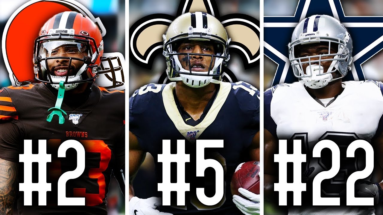 Ranking The Best Wide Receivers From Every NFL Team YouTube