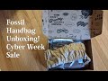 Fossil Unboxing from Cyber Week Sale 2020