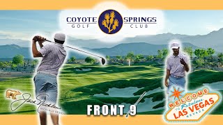 Coyote Springs Front 9 || Every Shot || 16 Handicap Average Golfer || Episode 7