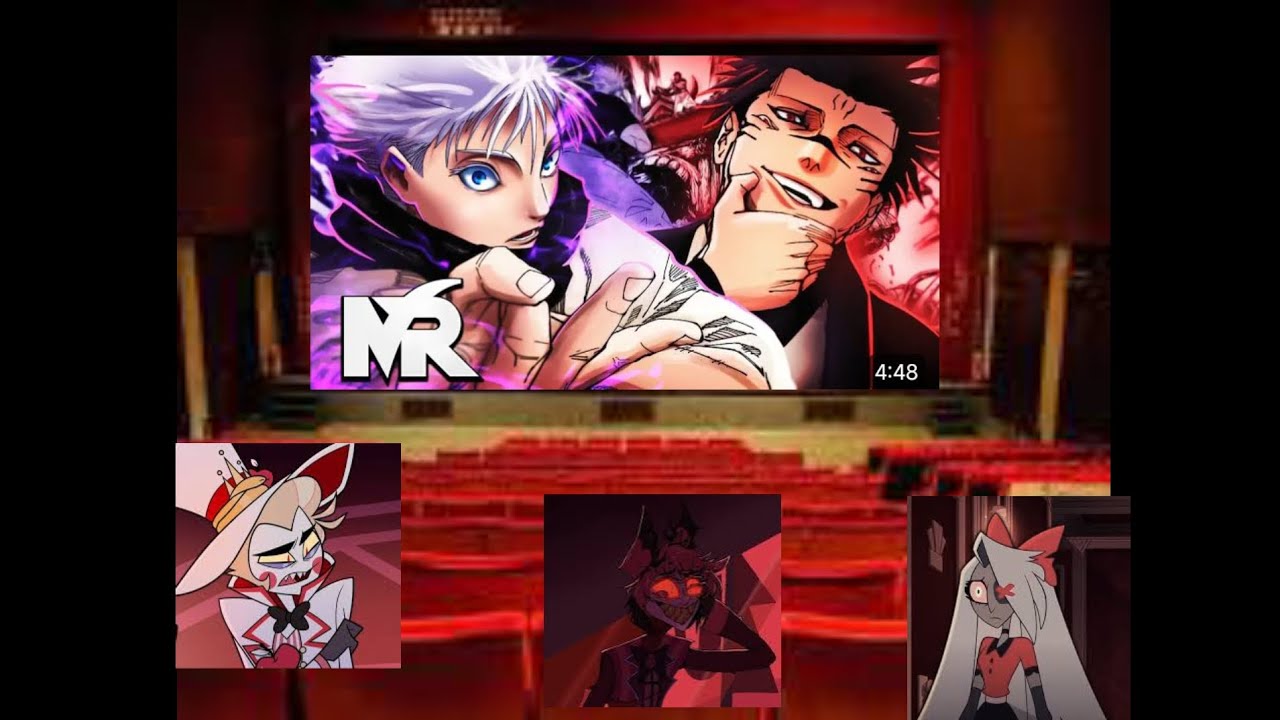 Hazbin hotel reacciona a universo capitulo 1   ( un nuevo compañero )