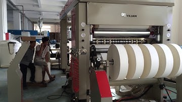 Yilian brand high speed paper slitter rewinder max.350m/min