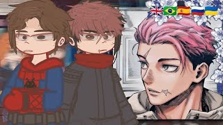 The Avengers React To Spider-Mans Future As Yuji Itadoripeter Parker As Yuji Itadori -