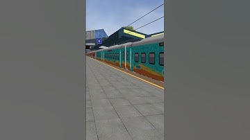 22920 - AHMEDABAD JN M.G.R. CHENNAI CENTRAL HUMSAFAR EXPRESS FURIOUSLY SKIPS VATVA - MSTS OPEN RAILS