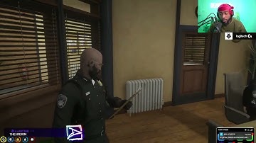 Den asks Cops WHAT They Would DO If A Lady With a Baby Walked Past The Barriers..