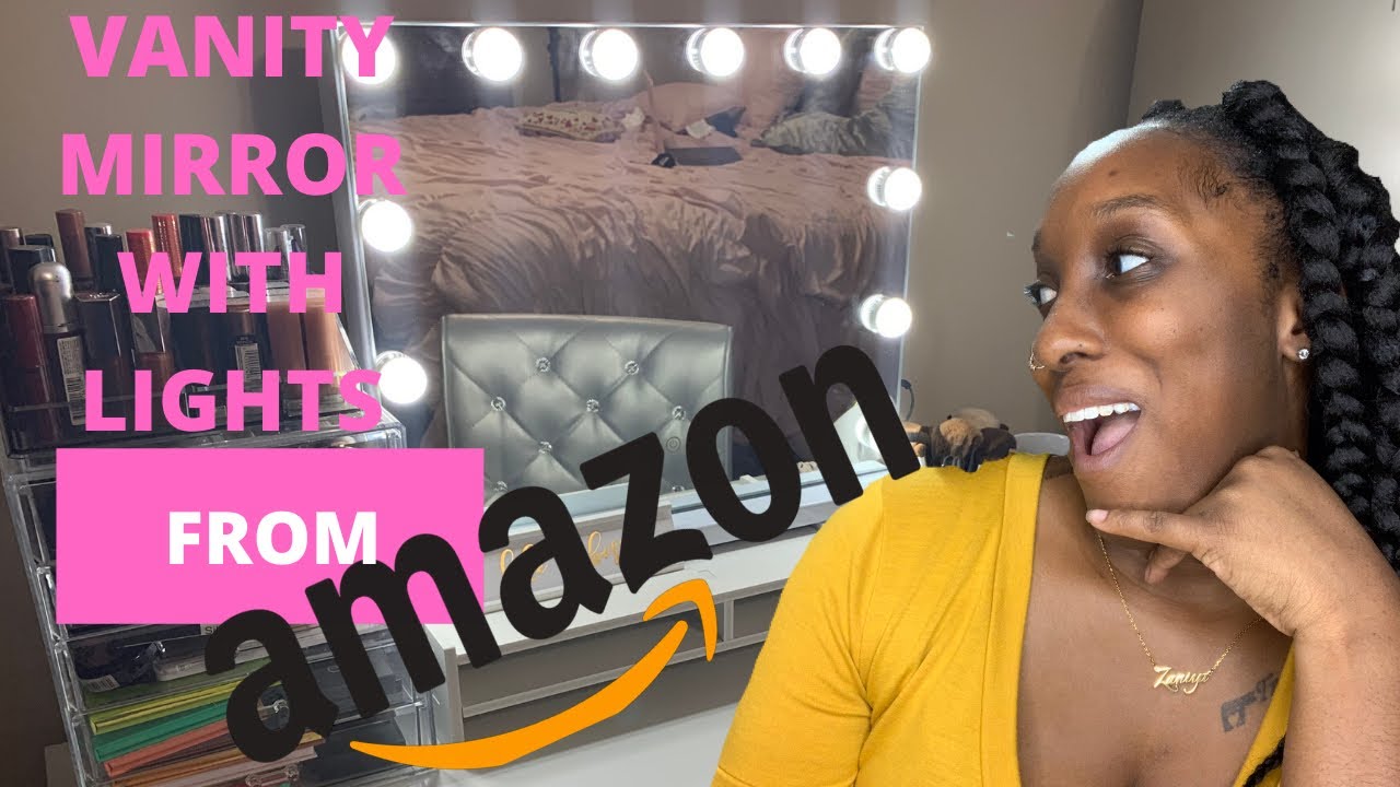 Hollywood vanity mirror unboxing! YouTube
