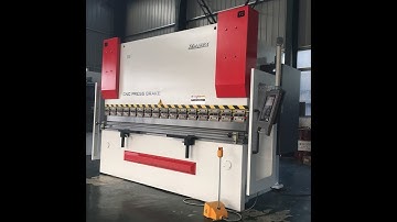 High speed Accuracy 3+1 axis 110ton cnc servo press brake 3m by Prima