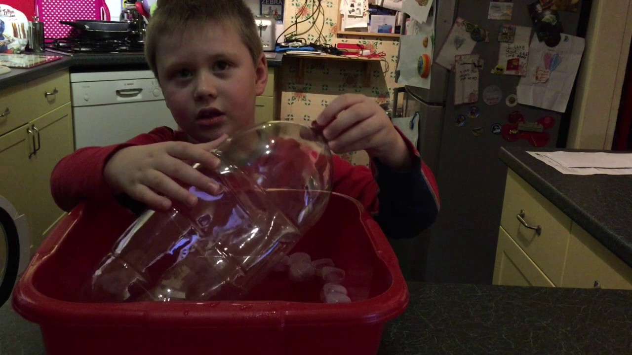 Henry TV Science Crush a Bottle