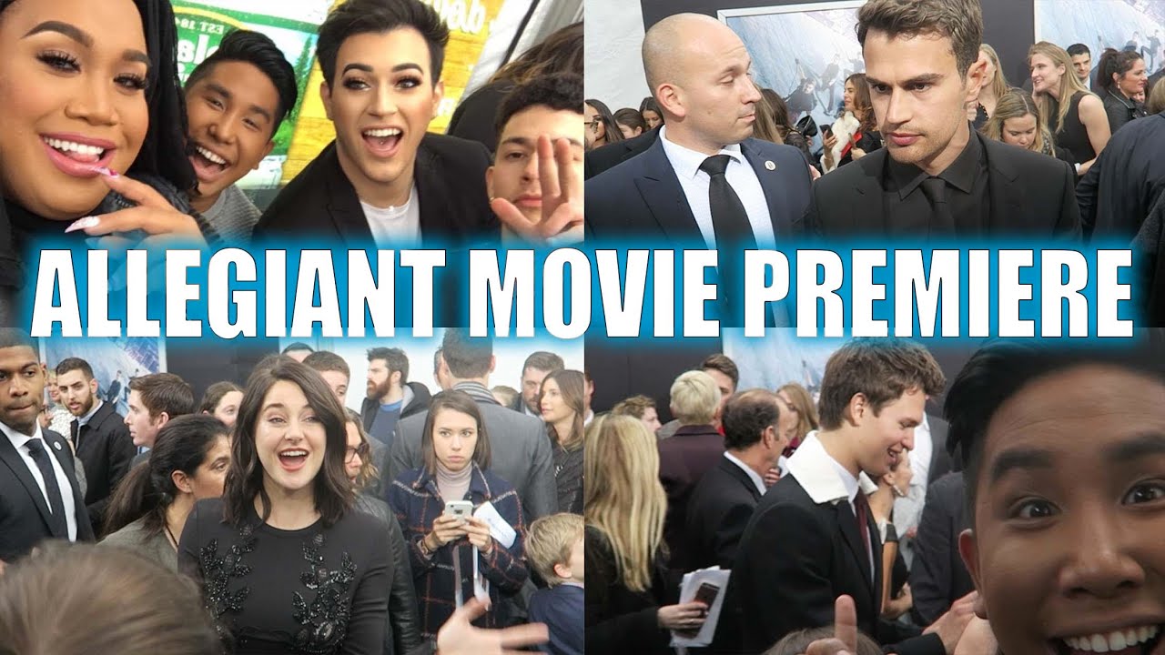 ALLEGIANT MOVIE PREMIERE | NYC VLOG DAY 2
