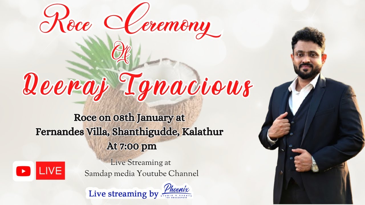 Roce  Ceremony Of  Deeraj Ignacious   || At kalathur || 08-01-2026