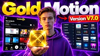 Gold MOTION App to FULL Tutorial | All Effects 1500 & Pc feature 💥 screenshot 2
