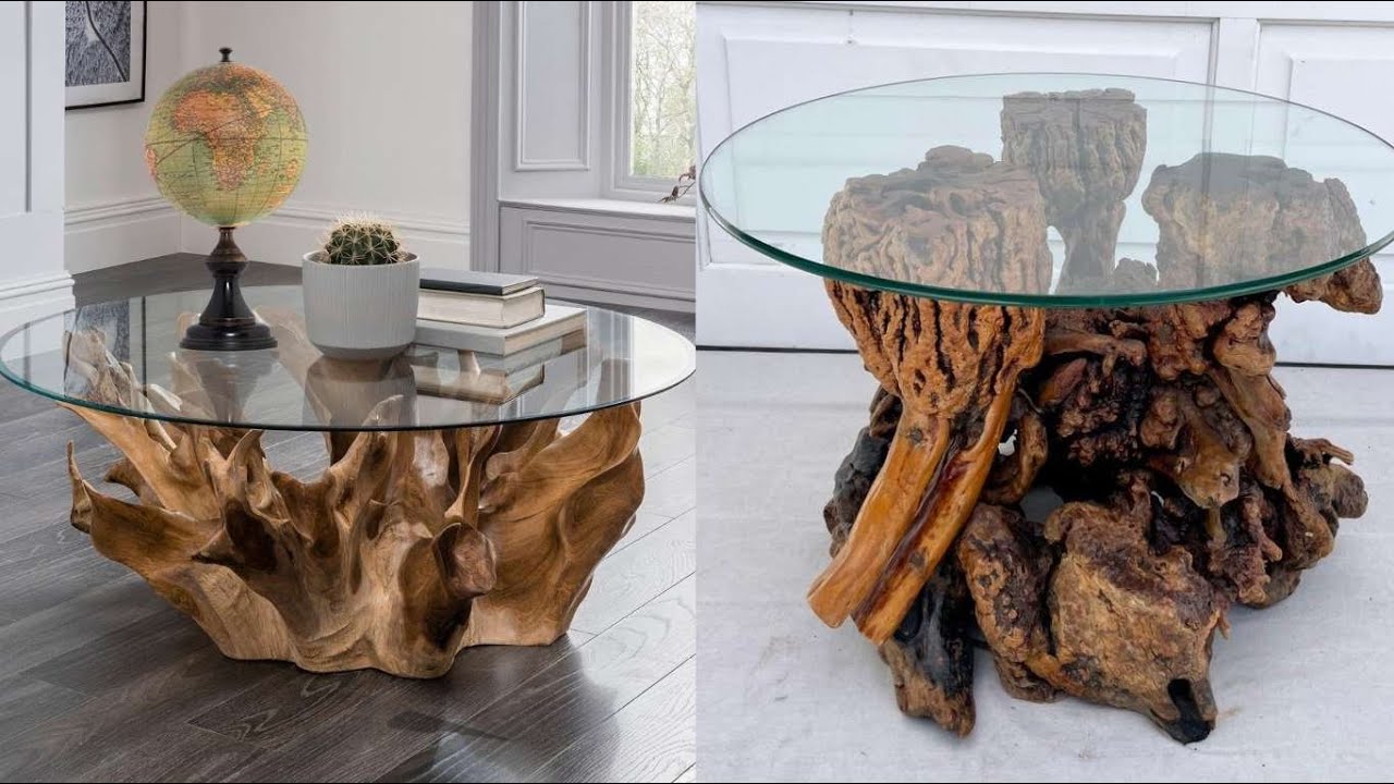 Crafting Nature Stories in Tree Roots Coffee Table Tree Roots Coffee