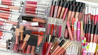 HUGE MAKEUP DECLUTTER 2019! DECLUTTERING ALL OF MY LIPSTICKS