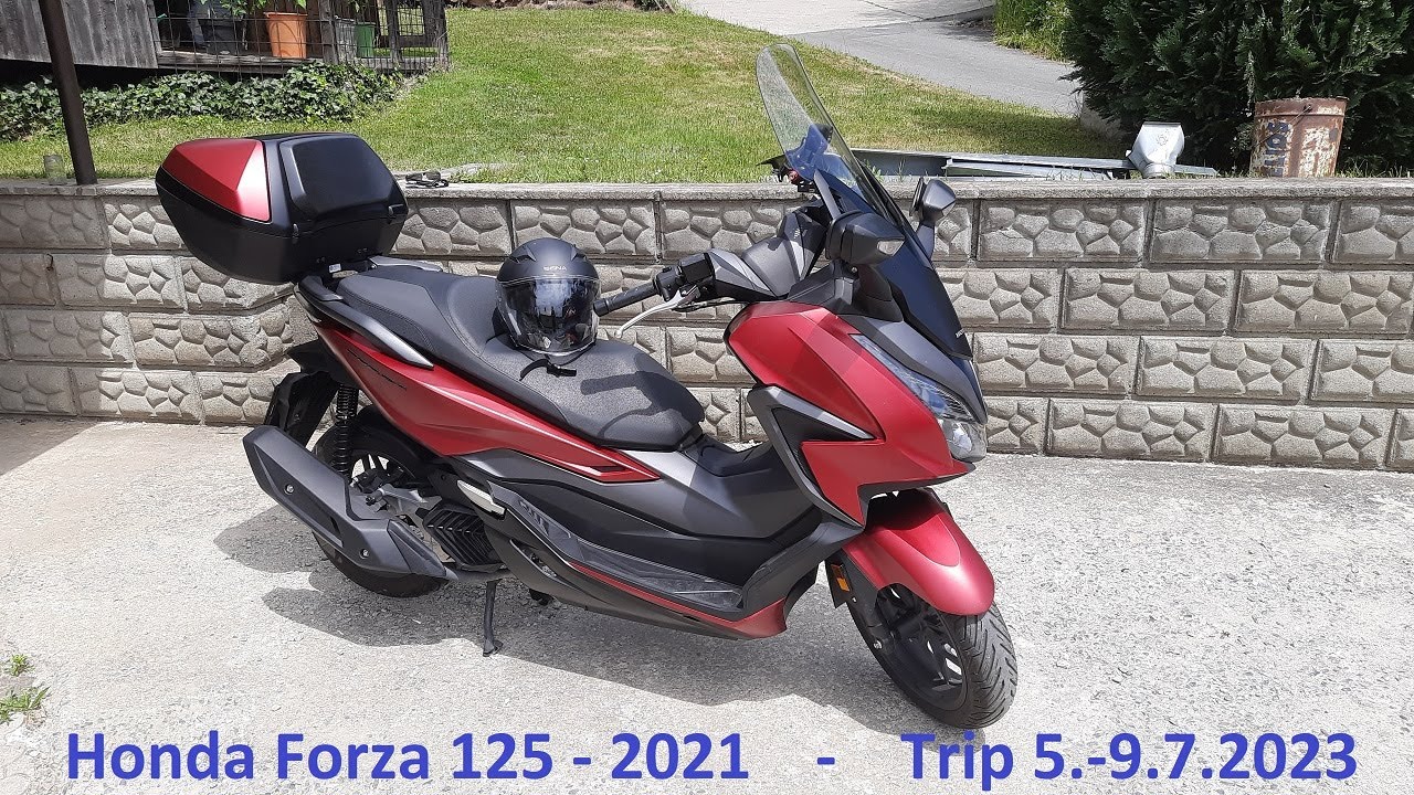 Do Chorvatska na skútru (Honda Forza 125 - 2021) - 7/2023