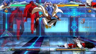 BlazBlue: Chronophantasma Extend: Starter Azrael Combos.